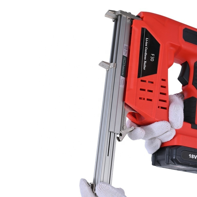 Portable Automatic Board Electric Nail Gun Cordless 18ga Brad Nailer Tool for Wood