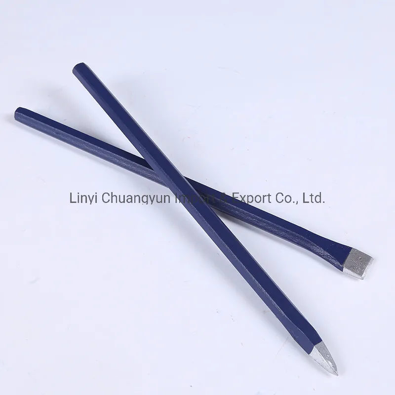 Point Flat Cold Stone Masonery Wood Chisel 3