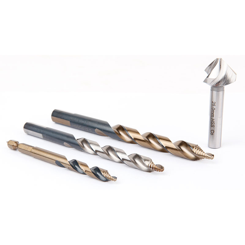 Custom-Made Cast Metal Steel Processing Solid Carbide Straight Groove Step Drill Bit with Coating and Coolant Holes for Hard Metal Drilling