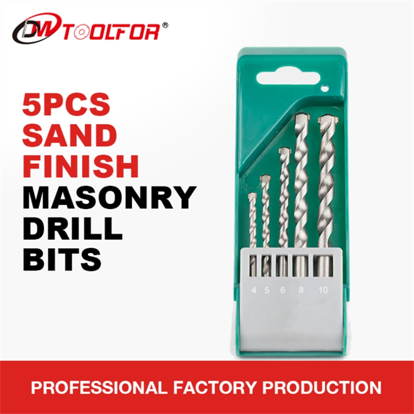 Easy Debris Removal Corrosion Resistance Masonry Drill Bit with Galvanized Surface Finish