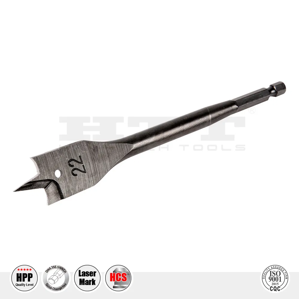 Professional Quality Impact Heavy-Duty Flat Wood Drill R Flute Type for Wood Plywood Plaster MDF Ceiling Drilling