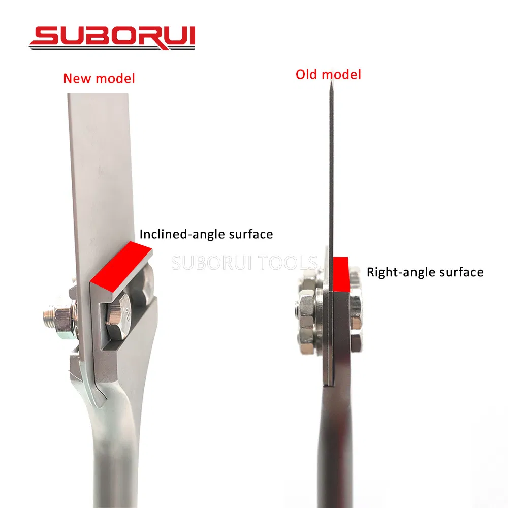 Suborui 4 Inch 265X100mm SDS Plus Floor Scraper with Repair Kit Emplacement Blade Tile Tool Thinset Removal Flat Chisel Bit