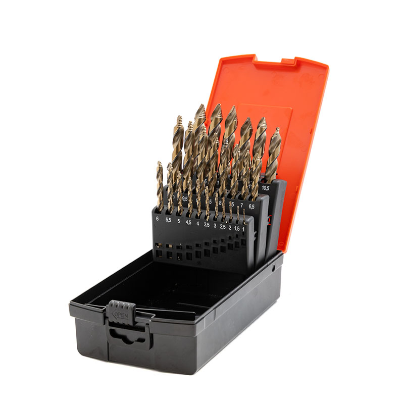 Custom-Made Cast Metal Steel Processing Solid Carbide Straight Groove Step Drill Bit with Coating and Coolant Holes for Hard Metal Drilling