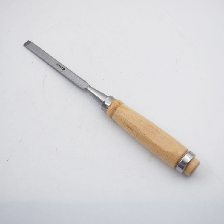 Professional 8mm DIY Woodworking Flat Carving Chisel Carved Knife for Woodcut&Carpentry
