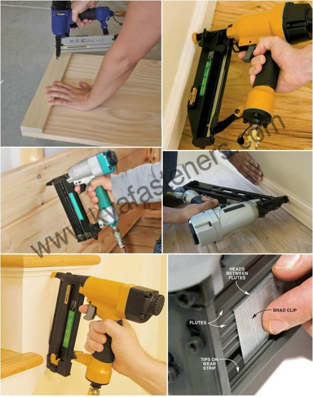 F30 Pneumatic Tools Brad Nailer for 18ga Galvanized Brad Nails Fastener