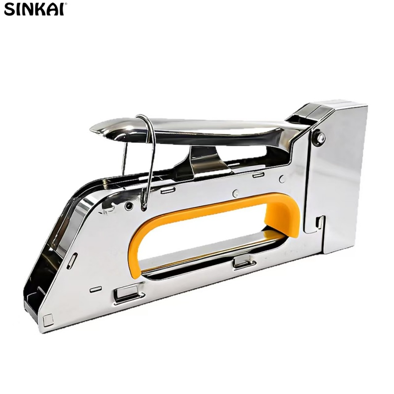 Heavy Duty Manual Nail Stapler Door Framing Finish Furniture Stapler Hand Tool Staple Gun