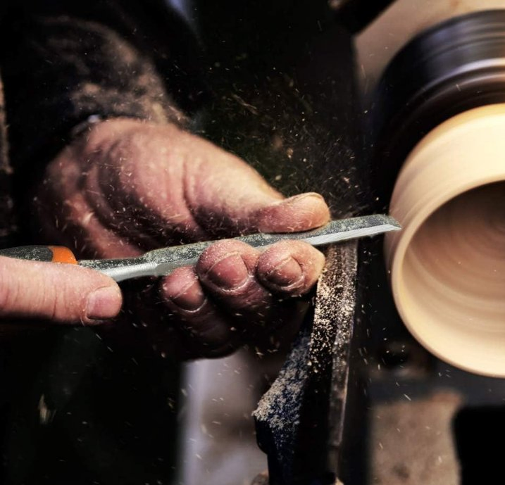 Premium Plastic Handle Wood Flat Chisel for Precision Carving