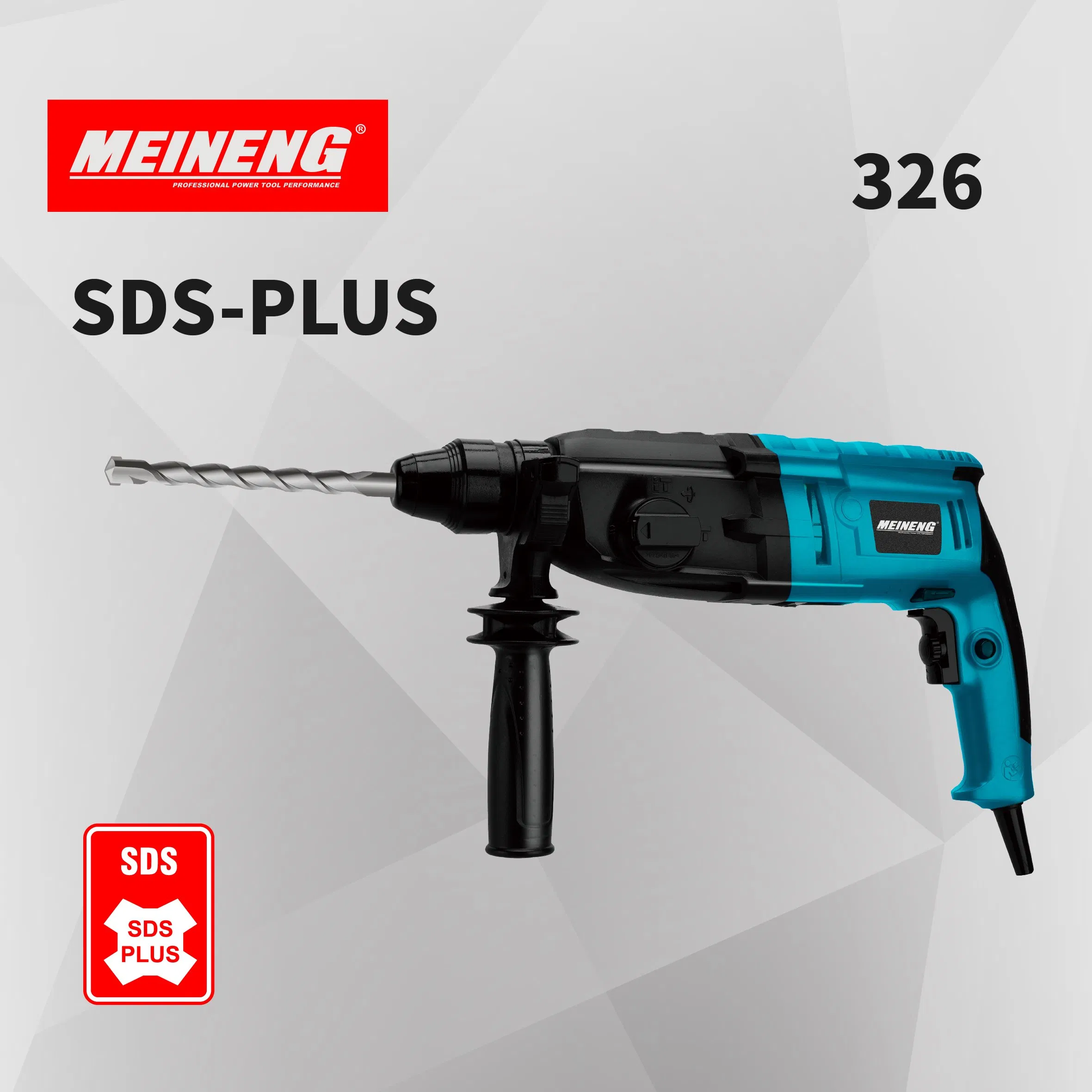 High-Power 326 Rotary Hammer with Comfort Grip Handle