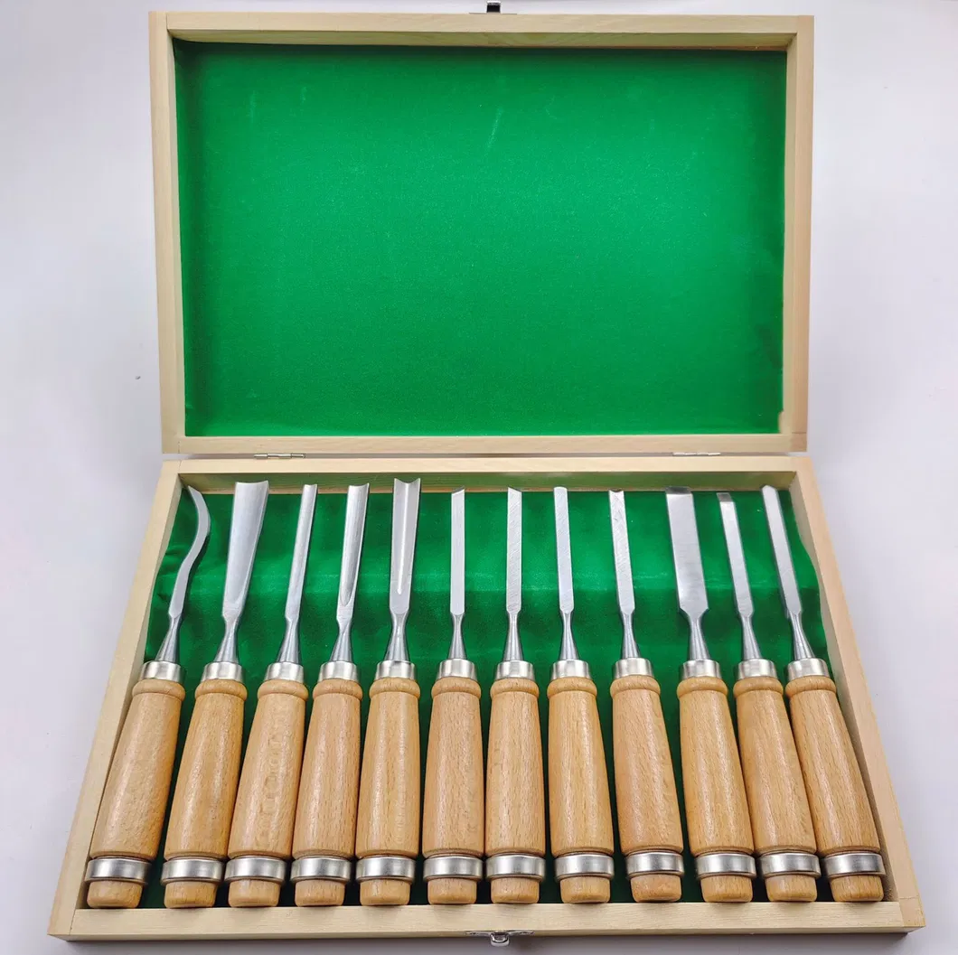 12 PCS Wood Carving Tools Detail 1