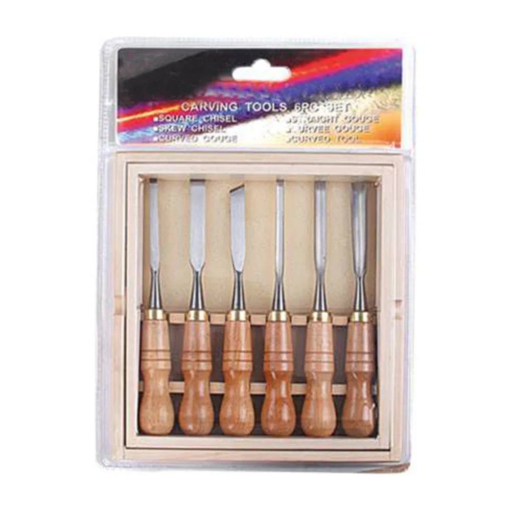 Complete Wood Carving Chisel Set for Hobbyists and Craftsmen