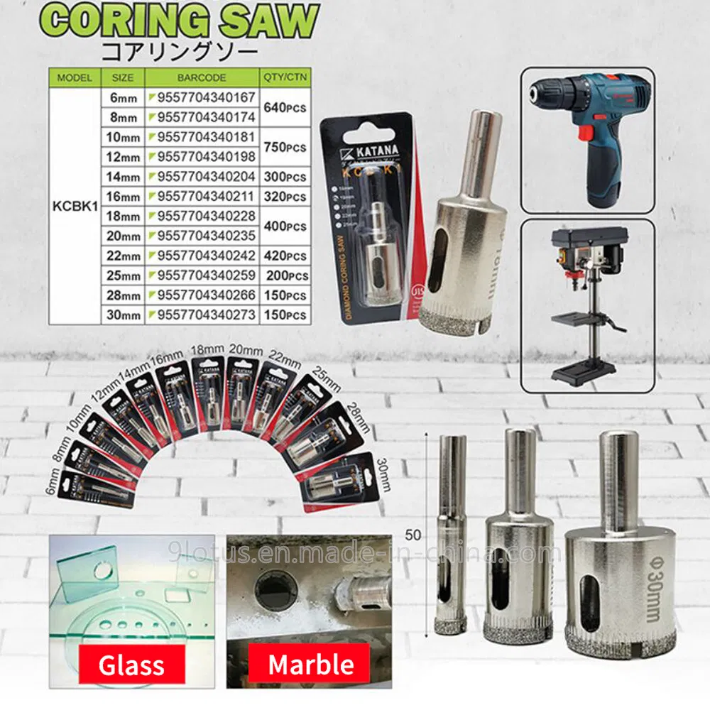 Masonry Drill Bit Cylinder Shank Hammer Drill Bits for Porous Concrete Aerated