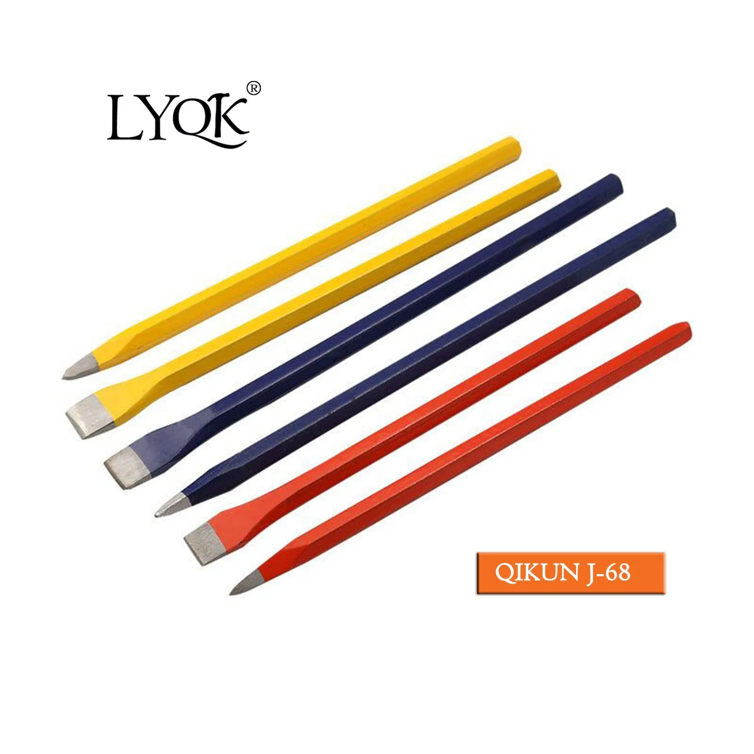 J-64 Without Grip Flat Type Cold Chisel