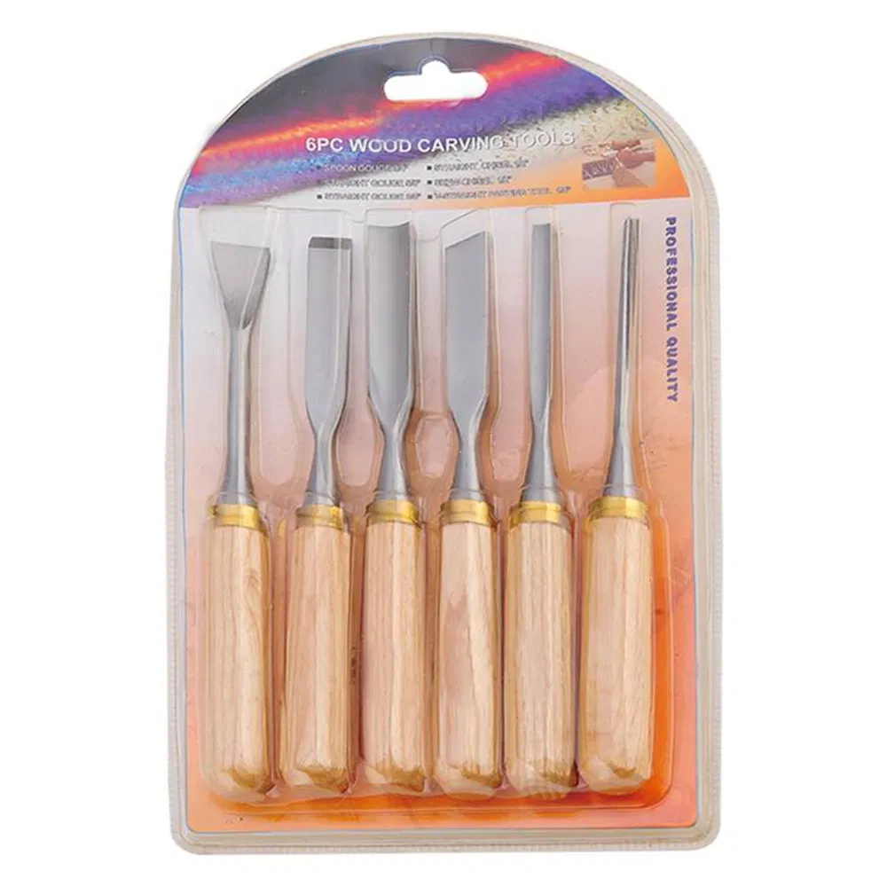 Complete Wood Carving Chisel Set for Hobbyists and Craftsmen