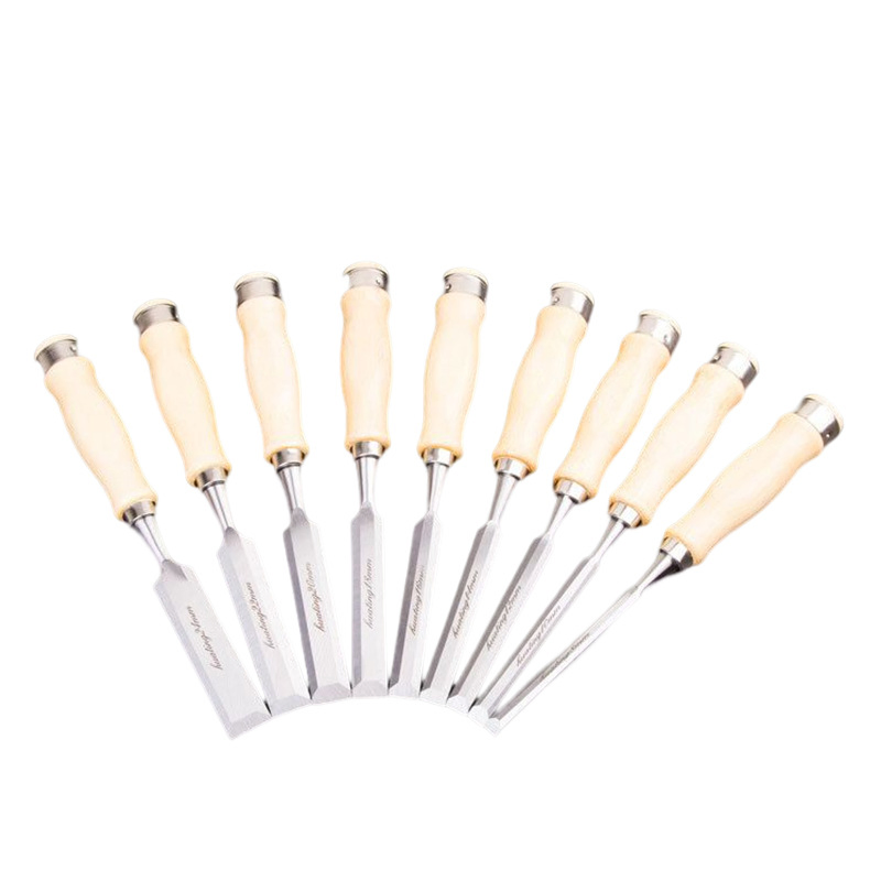 Factory Supply Specialty Wood Handle Carving Knife Woodworking Chisels