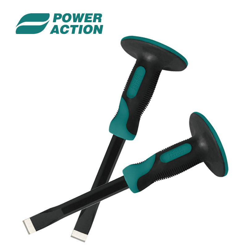 Power Action Carbon Steel Stone Masonry Tools Flat Chisel Stone Chisel for Concrete