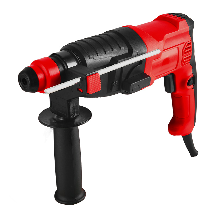 710W 20mm Heavy Duty Hammer Drill SDS-Plus Chuck Type Three-Mode Operation Function Electric Rotary Hammer