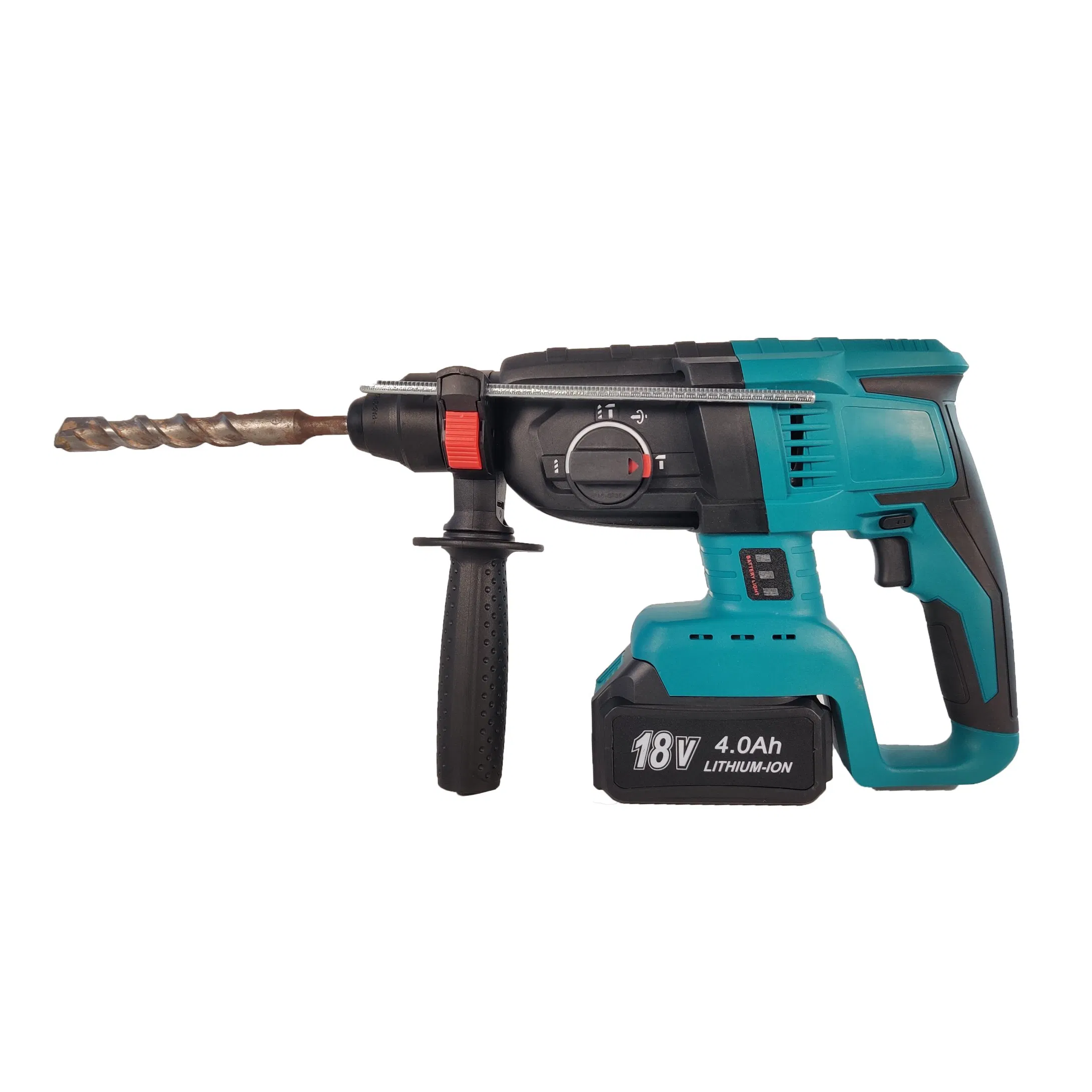 Cordless Rotary Hammer with 4.0ah Battery, Impact Drill, and Quickly Change System