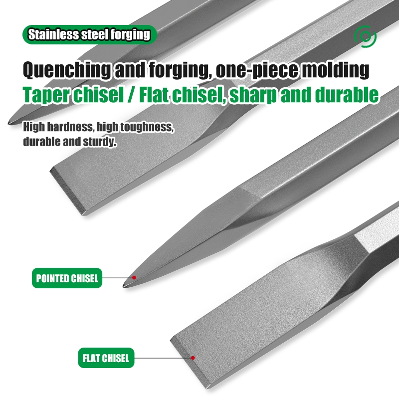 Hot Sale pH65A Shank Flat Chisel/SDS Plus Wide Flat Chisel/SDS Plus Groove Chisel