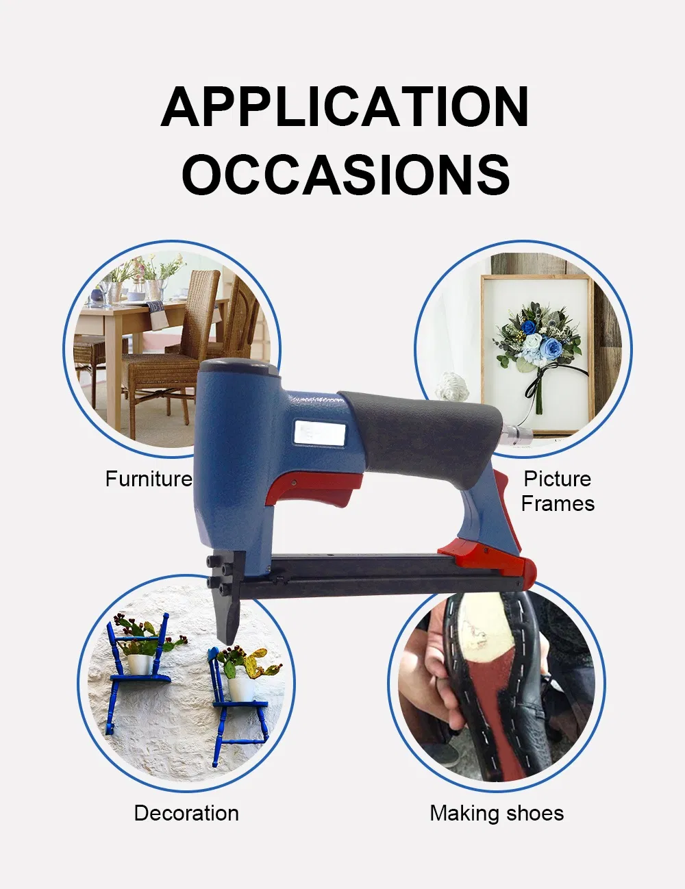 Pneumatic Stapler 7116 Details