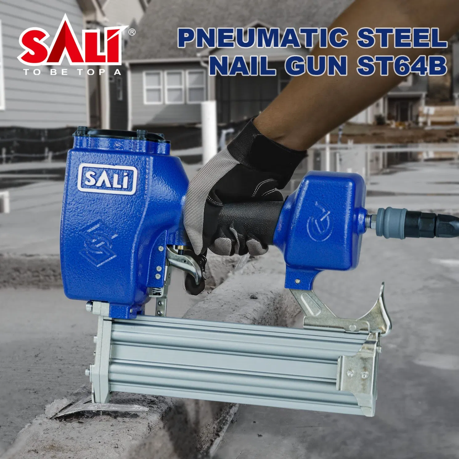 Sali ST64B 10-64mm Pneumatic Air Steel Nail Gun Nailer