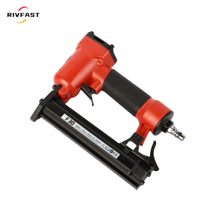 Pneumatic Brad Nailer, 18 Gauge Air Brad Nail Gun with 1000PCS Nails for Upholstery, DIY Project, Woodworking