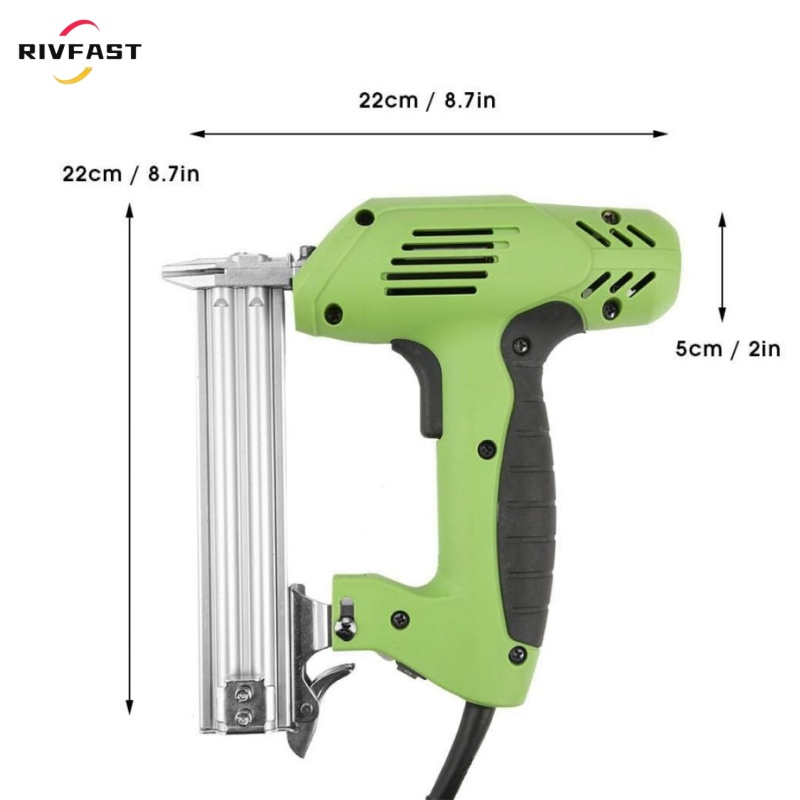 Electric Nail Gun, Electric Brad Nailer Stapler for Woodworking, Home Improvement.