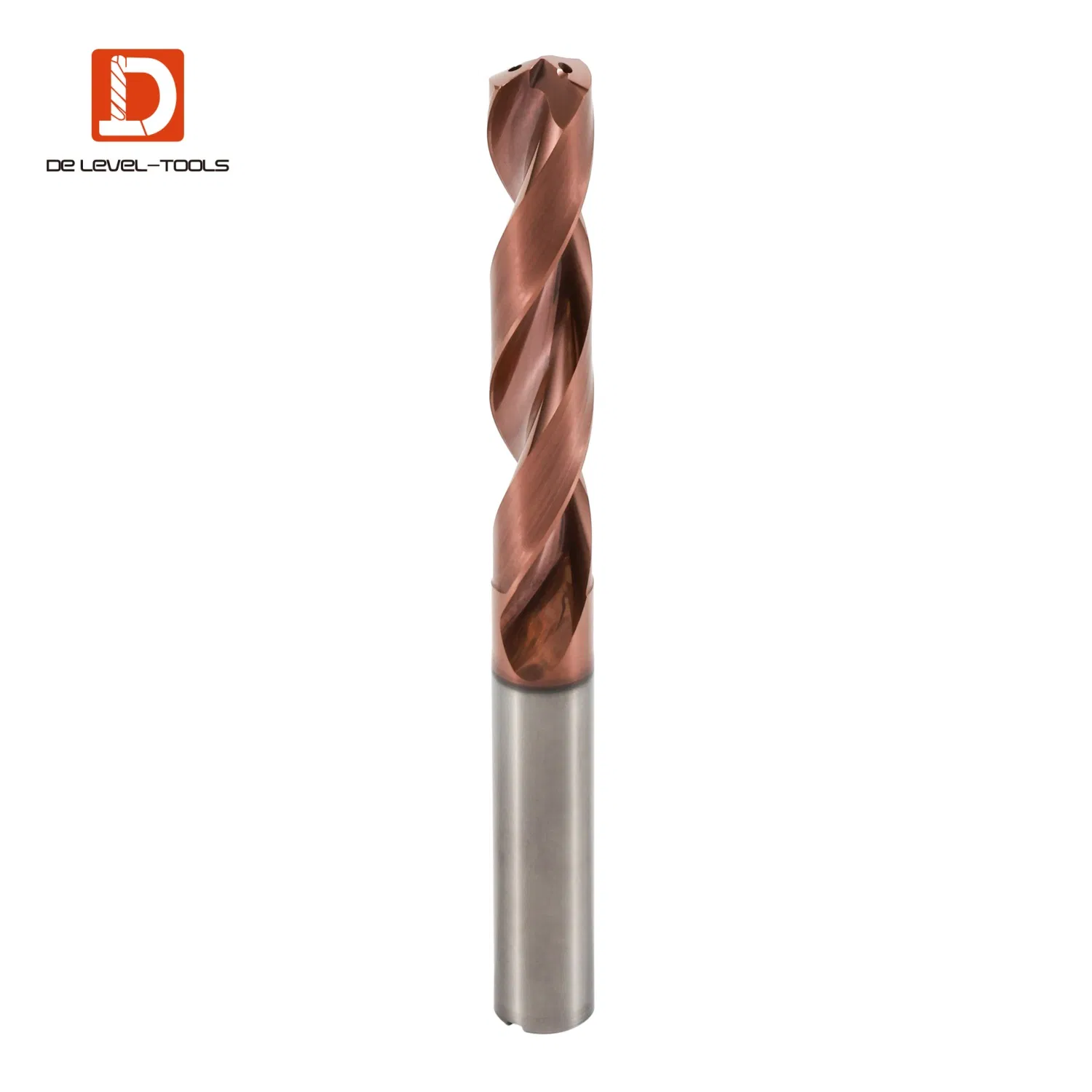 HRC55 Solid Carbide 2 Flutes Coolant Hole Long Carbide Twist Drill Bits