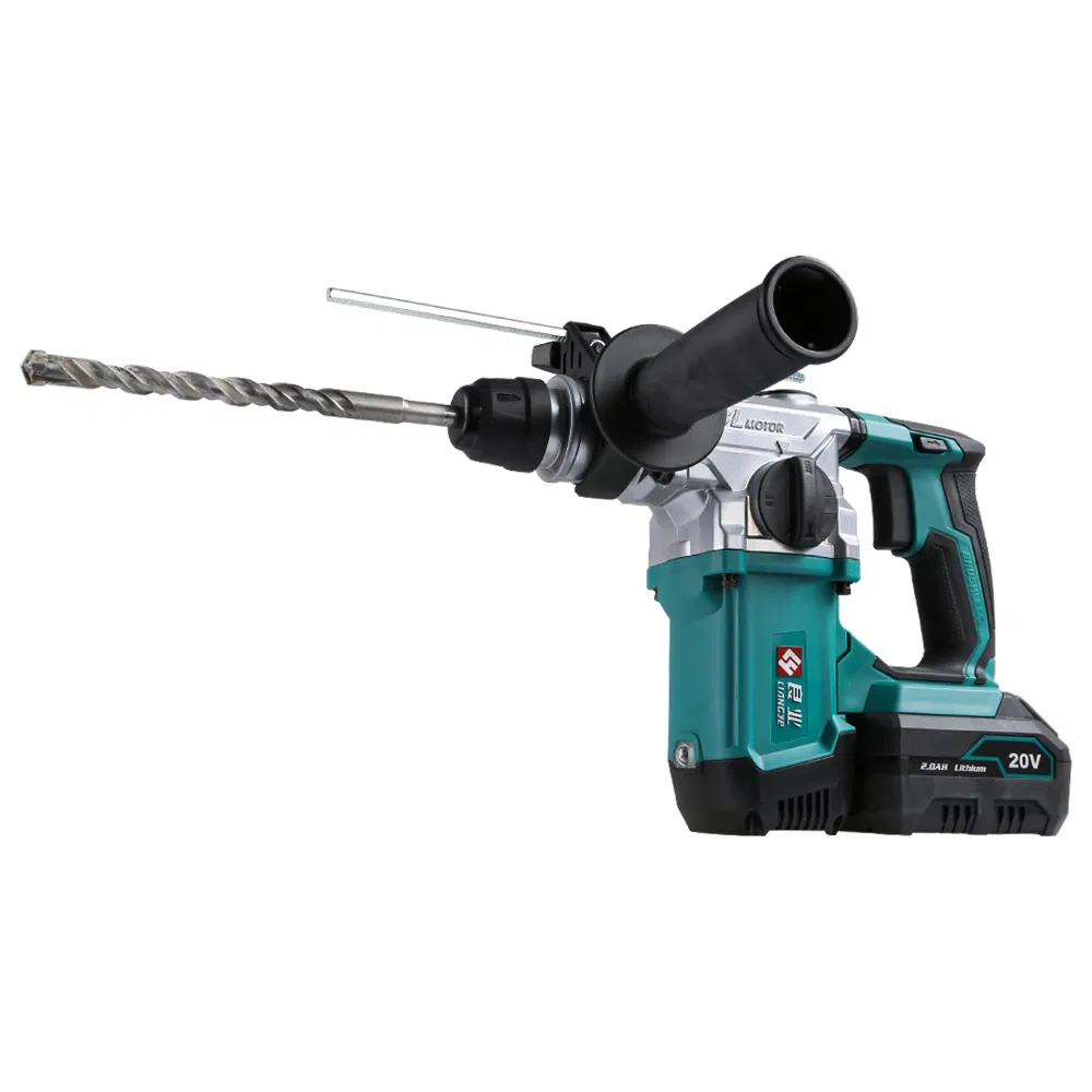 20V Liangye Professional Battery Operated Heavy Duty Brushless Cordless Electric Rotary Hammer for Contractors