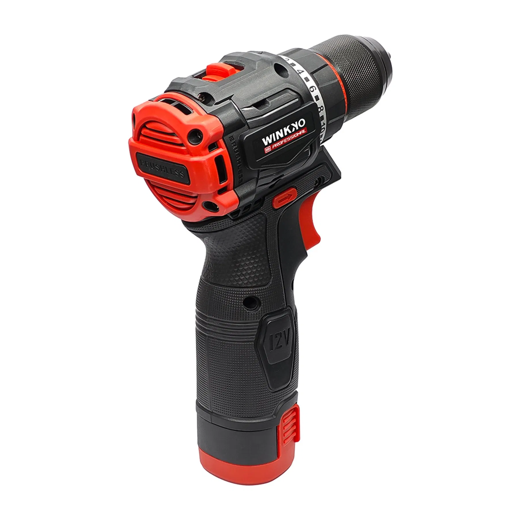 10.8V 12V Battery Rechargeable Lithium Drilling Brushless Concrete Cordless Drill Power Tool Set Screwdriver Impact