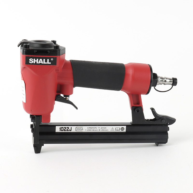 Professional 20-Gauge Pneumatic Brad Air Nailer Compatible with 13/32" to 7/8" Nails Depth Adjustment Air Nail Gun for Woodworking