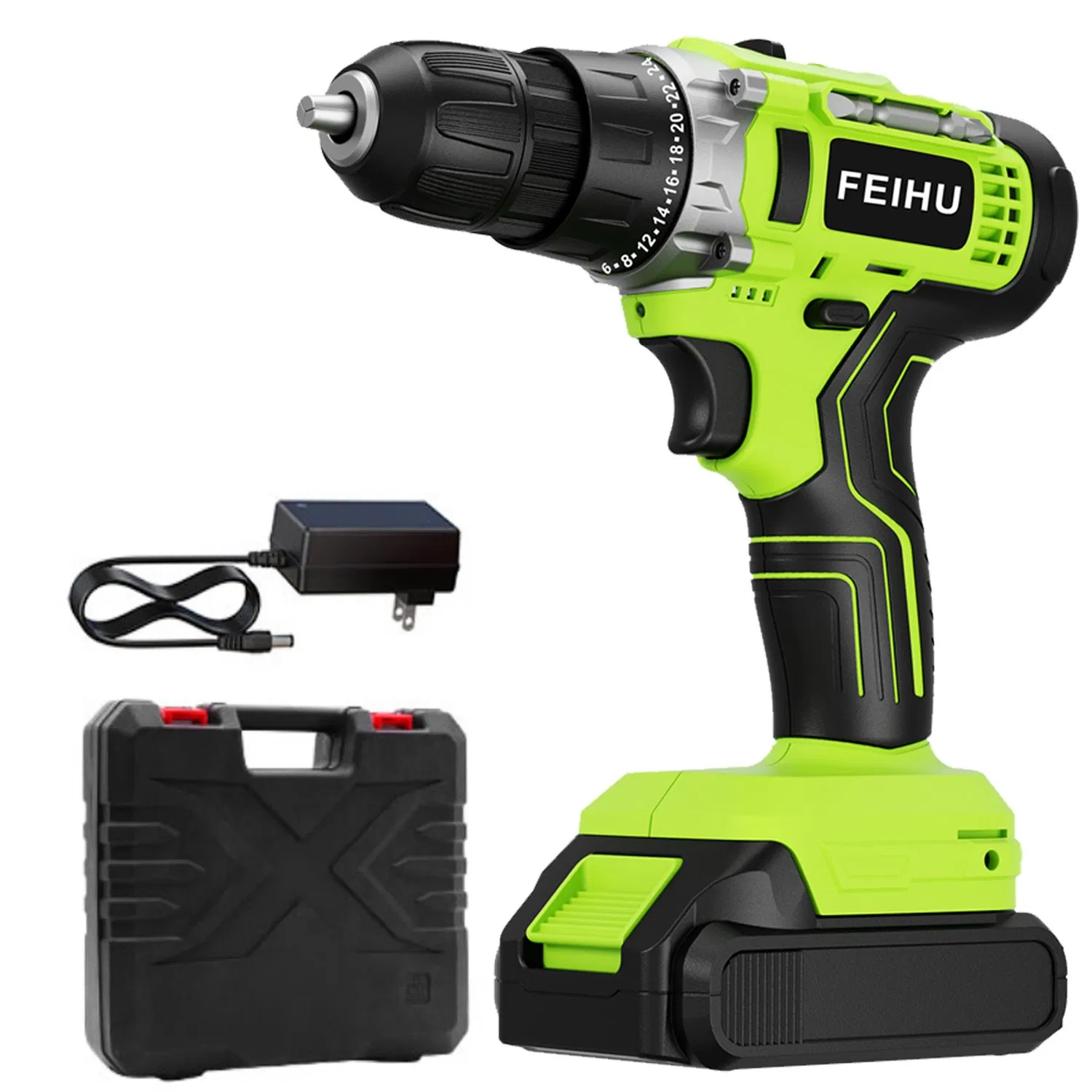 Electric Drill Household Electric Drill Cordless Power Drill 21V Lithium Impact Driver