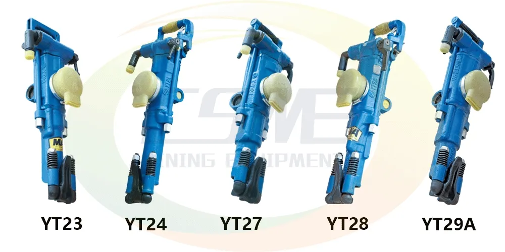 YT Rock Drill Layout