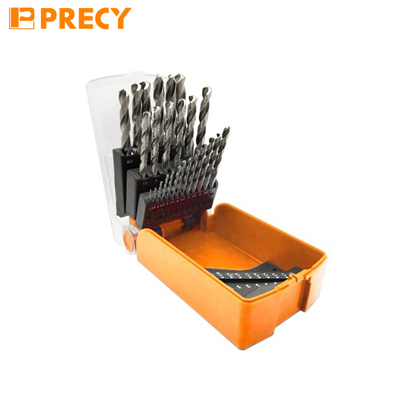 25PCS HSS Twist Fully Ground Drill Bit