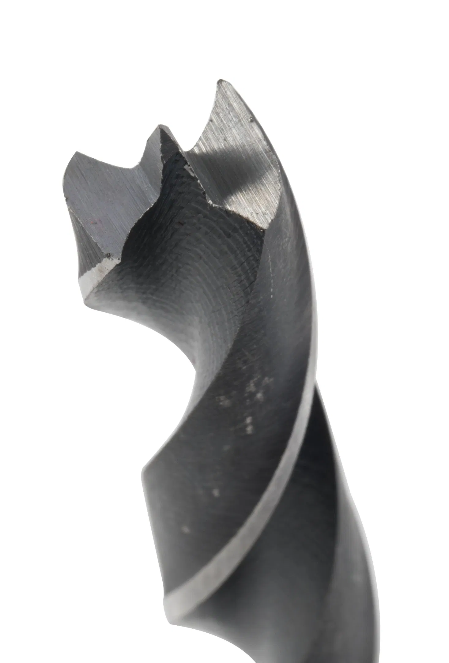 Kendo 15mm High Carbon Steel Roll Forged Process Gives Elasticity Ground Brad Point Drill Bit for Wood Precision Hole Drilling