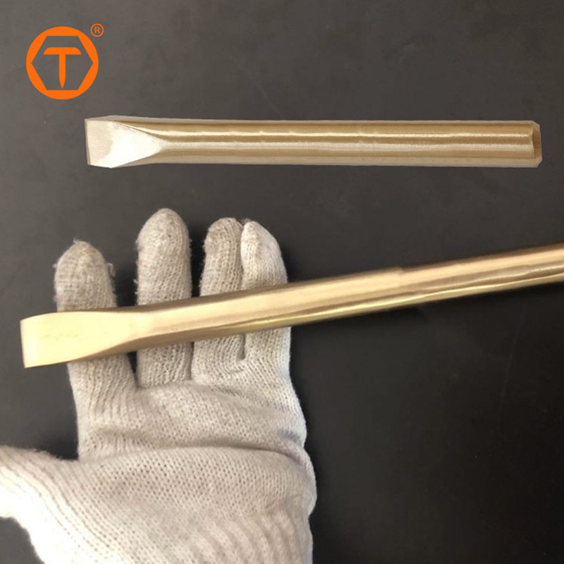 Non-Sparking Spark Proof Corrosion Resistant Explosion-Proof Safety Round Flat Chisel Non Sparking Tool