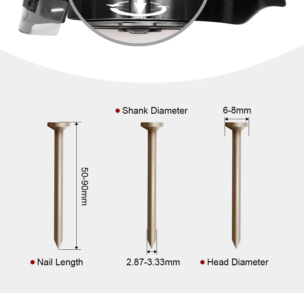 Cn90 Pneumatic Siding Nail Gun 9