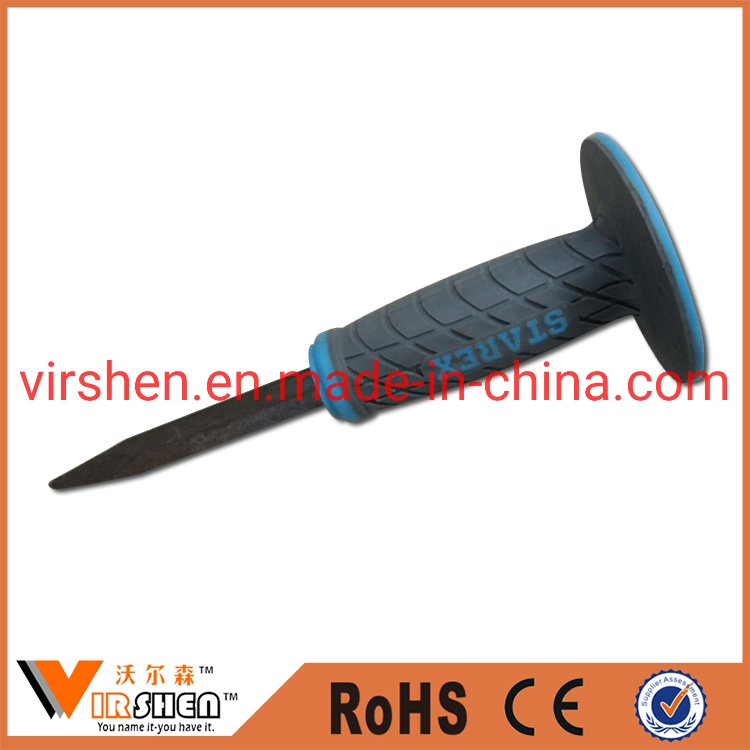 Flat Stone Chisel with Rubber Grip Adze Specifications