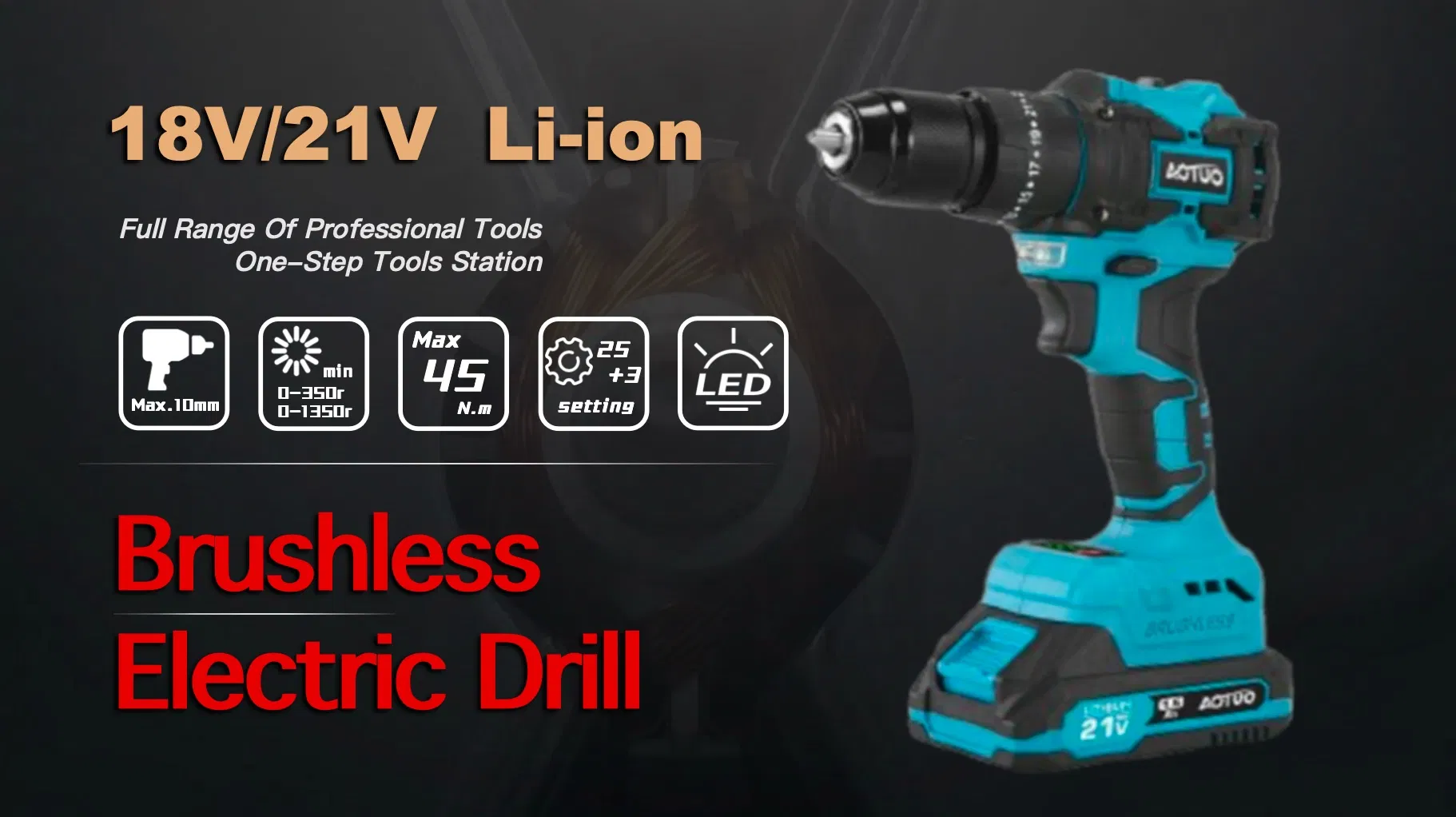 Brushless Cordless Impact Drill