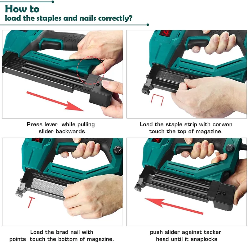 Electric Staple Nail Gun Handle
