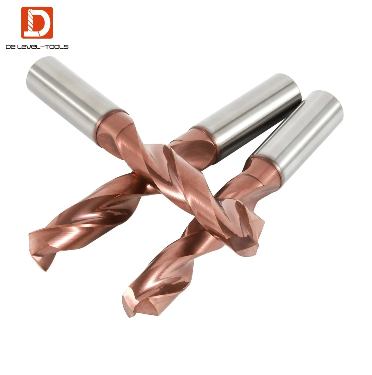 Tungsten Carbide Twist Drill for CNC Machine Tools Drilling Hole Micro Drill Bit for Steel, Copper, Brass