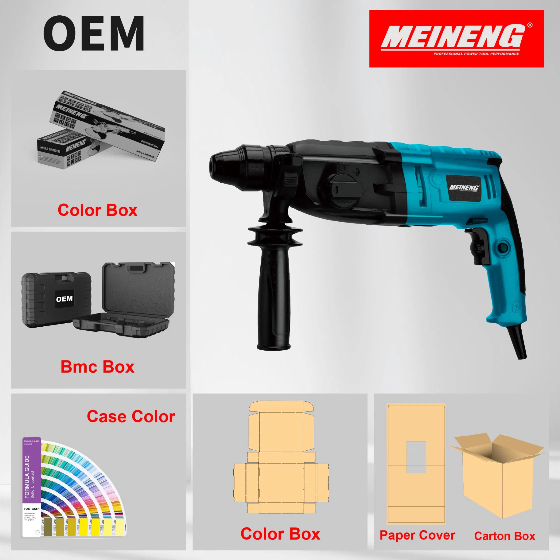 High-Power 326 Rotary Hammer with Comfort Grip Handle