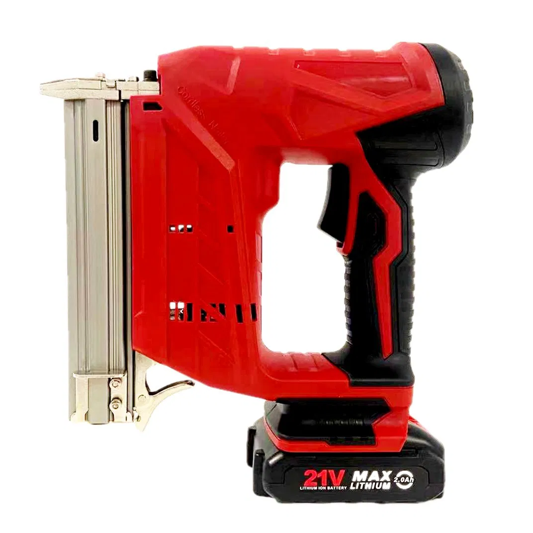 Wosai 20V Rechargeable Lithium F30 Cordless Electric Gas Concrete Nails Machine Nail Guns for Wood