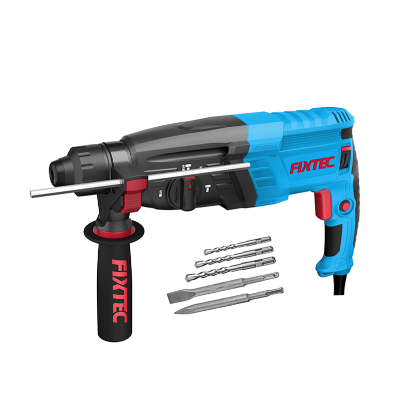 Fixtec SDS Plus Rotary Hammer 1100W Power Hammer 4 Functions Electric Jack Wall Hammer Demolition