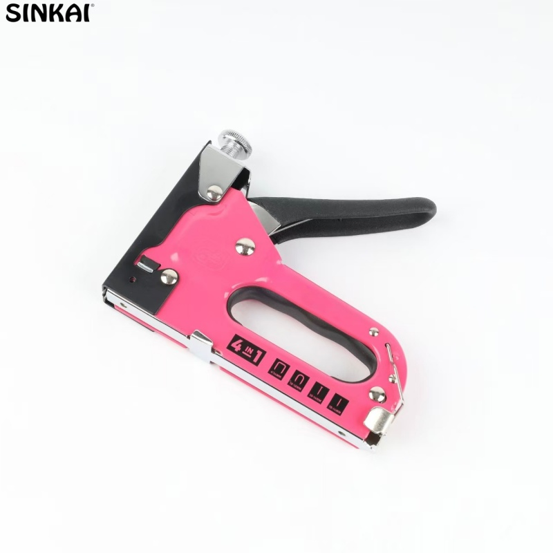 Heavy Duty Manual Nail Stapler Door Framing Finish Furniture Stapler Hand Tool Staple Gun