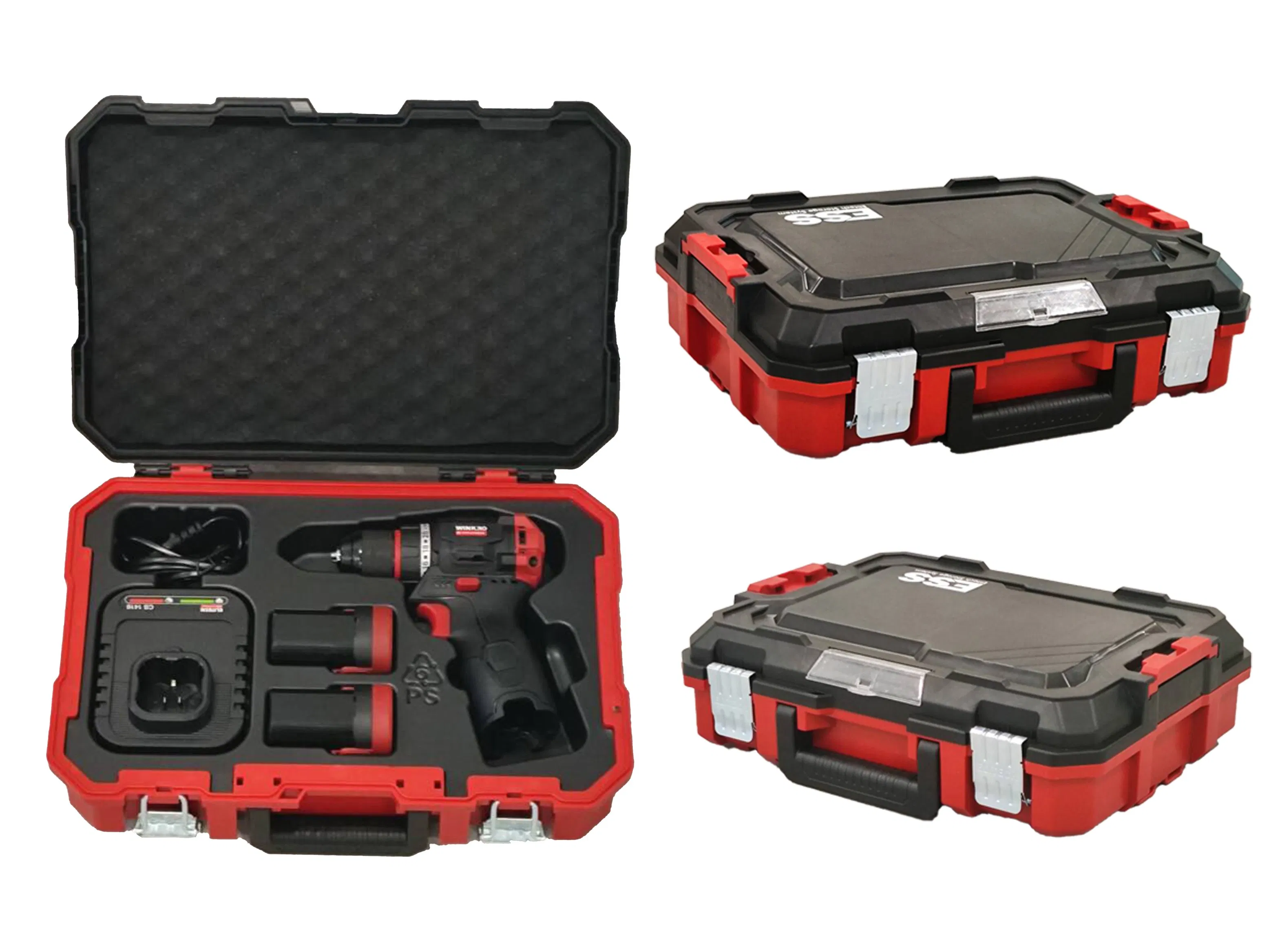 55n. M 10mm 12V 16V Winkko China Hammer Drill Impact Screwdriver Combo Set Kit Bag