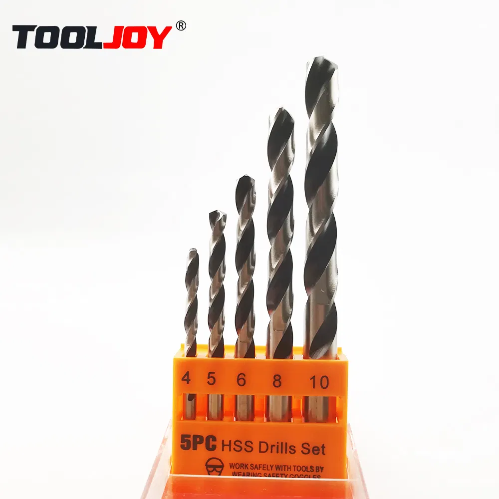 High Quality HSS Steel Titanium Plating Straight Shank Metal Twist Drill Bits