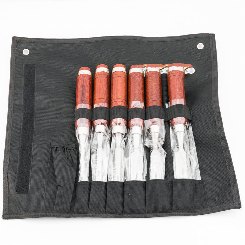 Hot Selling Mahogany Flat Chisel Round Carving Knife Woodworking Chisel