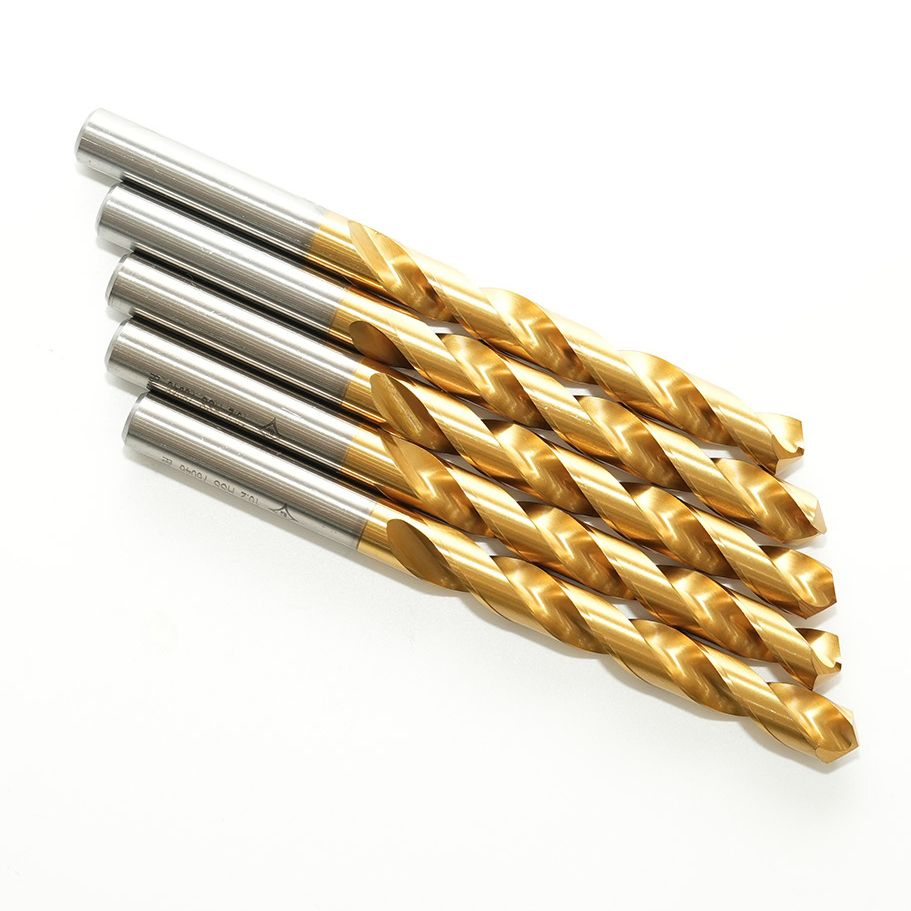 Factory Price Solid Tungsten Carbide Coated Stainless Steel CNC Drilling Tool Twist HSS Drill Bits for Metal