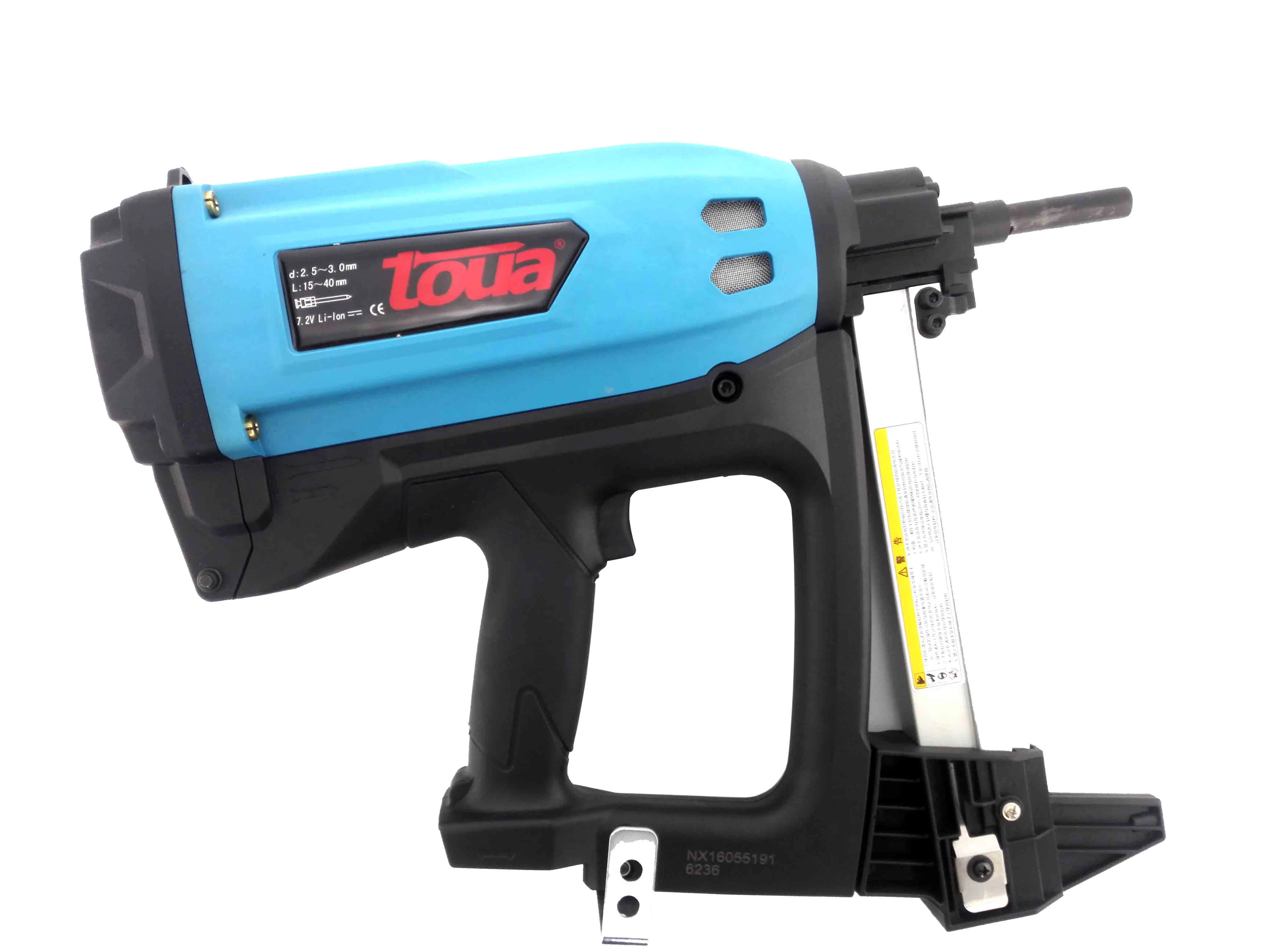 Gsn50 Gas Actuated Concrete Nailer Kit Gas Powered Concrete Nail Gun Cordless Gas Concrete Pinner Hardware Tools Pneumatic Tools for Toua