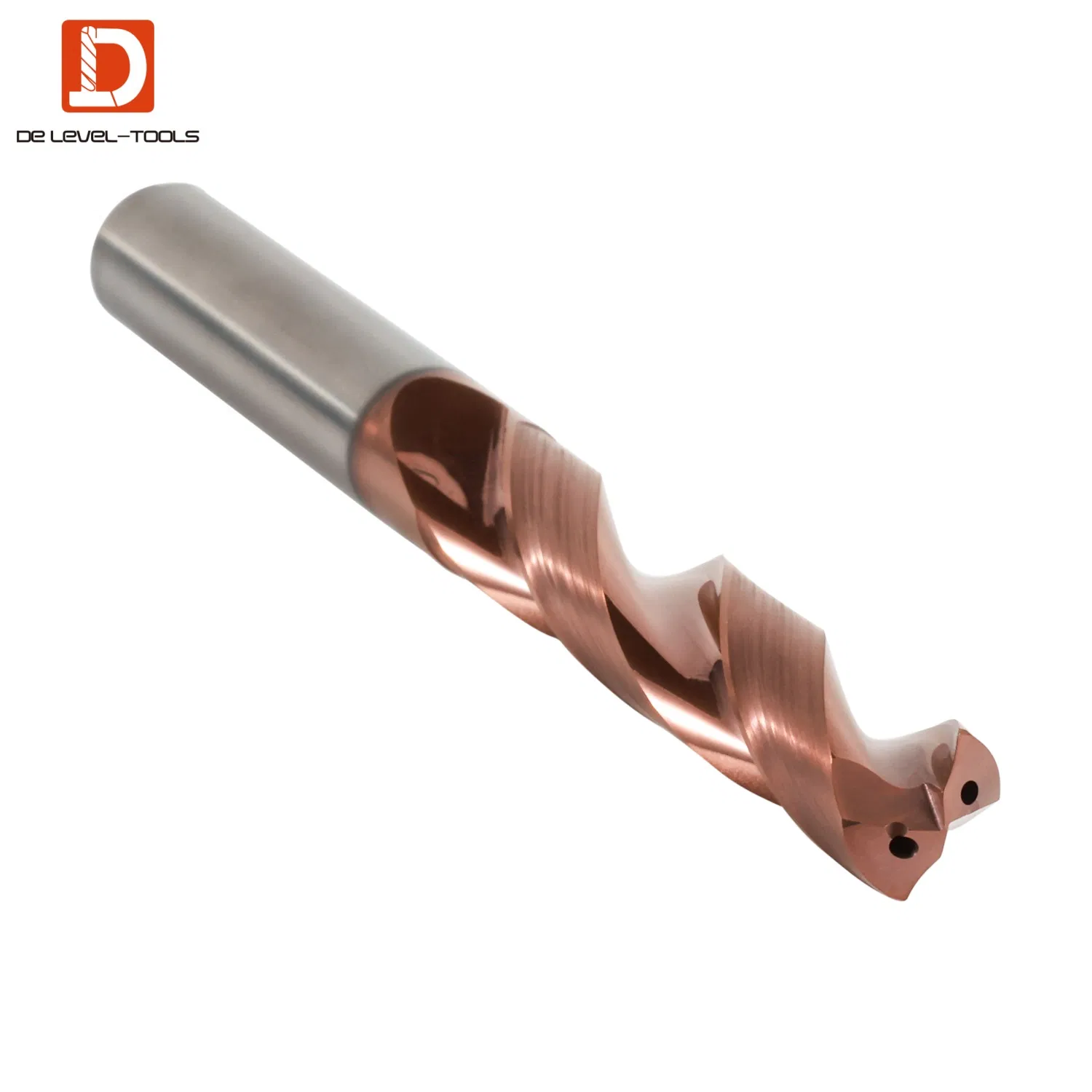 HRC55 Solid Carbide 2 Flutes Coolant Hole Long Carbide Twist Drill Bits